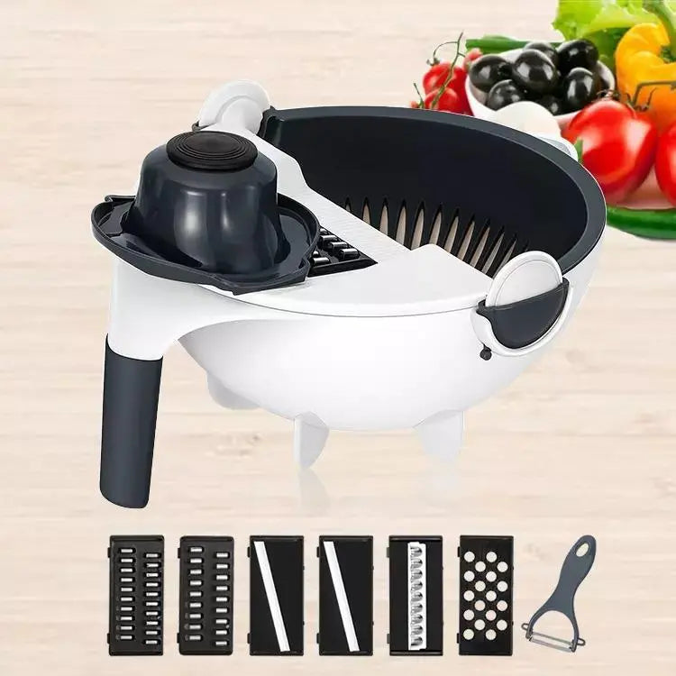 9-in-1 Multifunctional Vegetable Cutter & Mandoline.