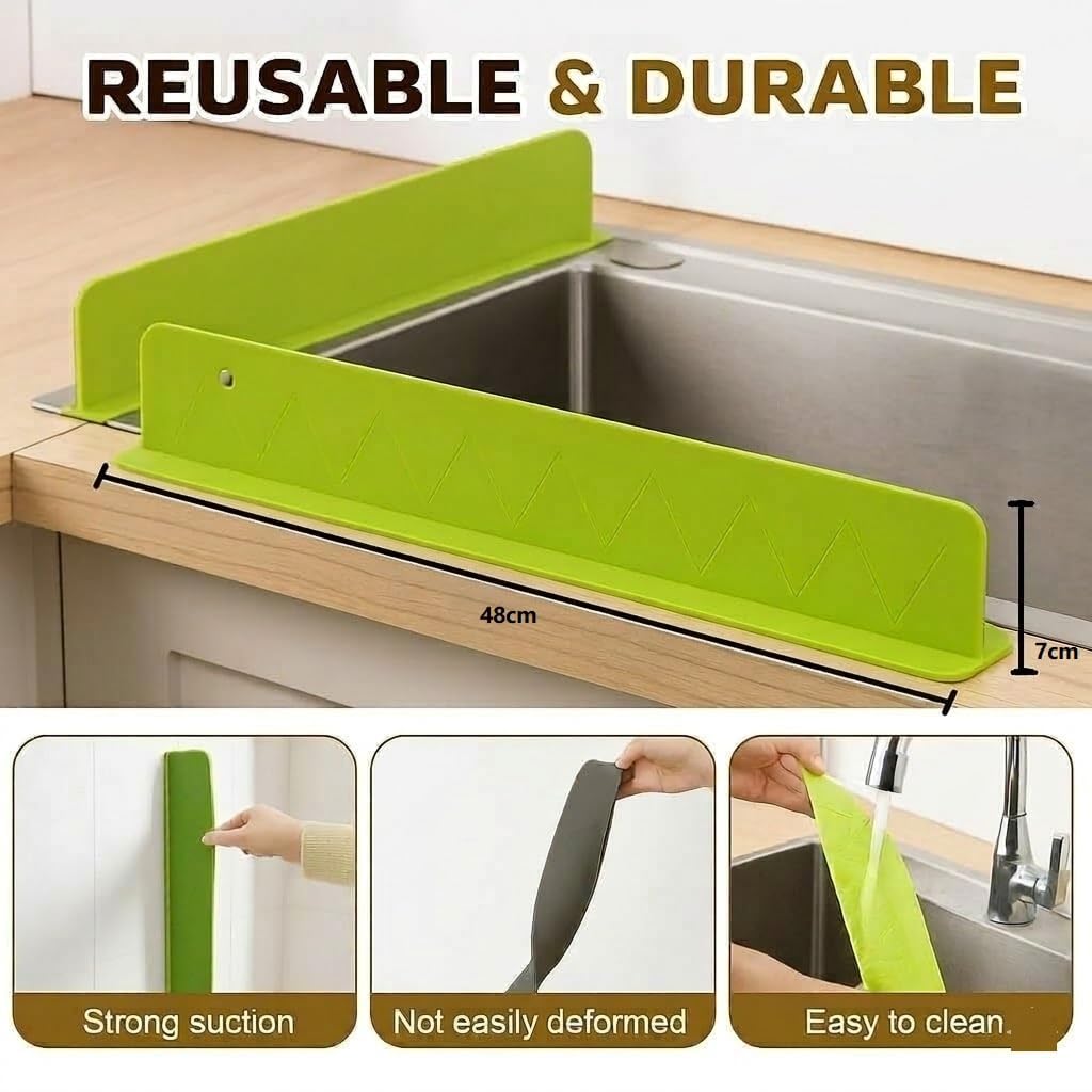 Kitchen Sink Splash Guard – Keep Your Countertop Drier